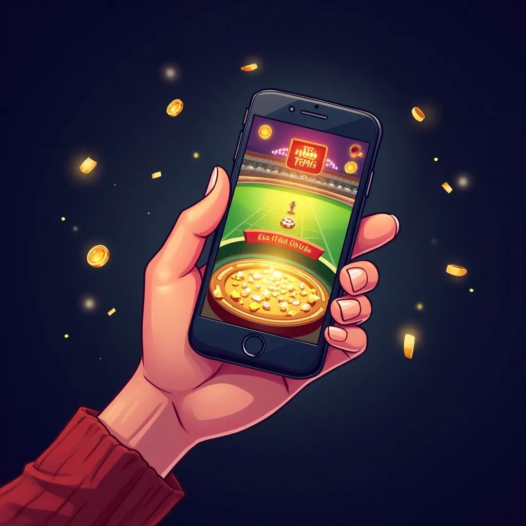 Powerbet mobile showcase illustration